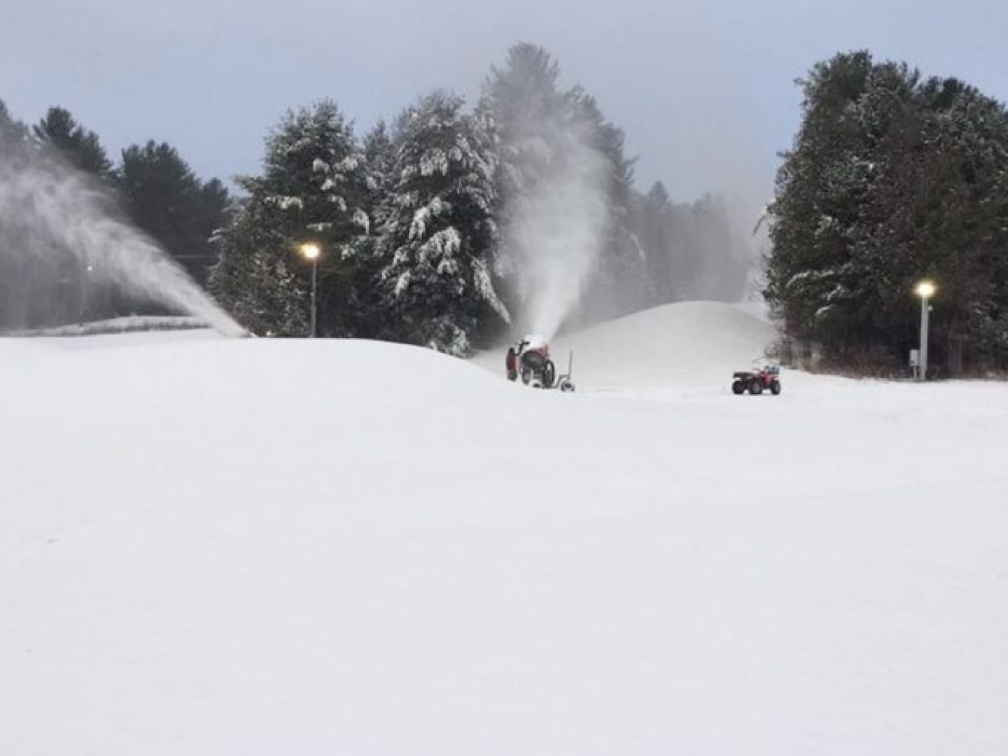 Skiing and Snowboarding New Hermon Mountain Inc.